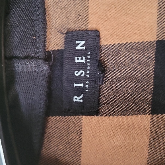 RISEN LOS ANGELES plaid shacket - Picture 7 of 8